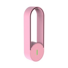 가정용 휴대용 음이온 공기 청정기 이온화 청소기 먼지 담배 연기 제거제 화장실 탈취제, Pink, 1개, Pink
