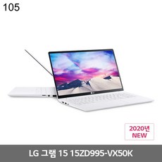 LG 2020 그램 15형 15ZD995-VX50K Windows 10 Pro설치, 1
