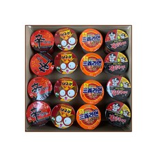 소컵 신라면4입+얼큰너구리4입+삼양라면4입+불닭볶음4입, 소컵4종(신라면+얼큰너구리+삼양라면+불닭볶음) 4입씩