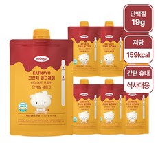 있나요 다이어트 프로틴 단백질 파우치 쉐이크 크런치 얼그레이맛, 40g, 7개