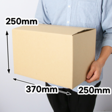 안박스 ANBOX 택배박스 370 X 250 X 250 / B골 / 50장 / DA016, 50개