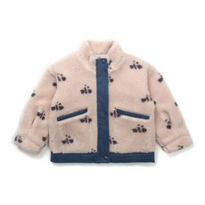 데님인더박스라인블럭조끼