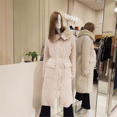 EGOIST NC02 에코퍼 패치 롱패딩 EK4JD206