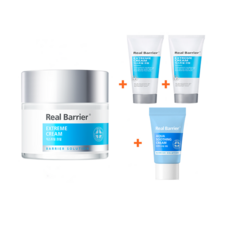 리얼베리어 익스트림 크림 50ml 기획 (+익스트림 10ml 2개 아쿠아 수딩크림 10ml 1개 추가 증정)