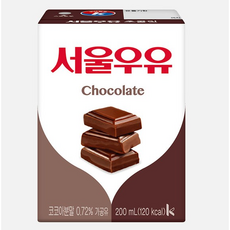 서울우유 멸균초코우유, 200ml, 240개