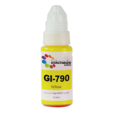 캐논 GI-790 호환잉크 G1000 G1010 G2000 G2002 G2010 G2012 G3000 G3010 G3012 G4010, 4. 노랑호환잉크, 1개