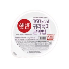 올따옴 CJ 귀리흑미곤약밥, 150g, 24개 - 서리lp