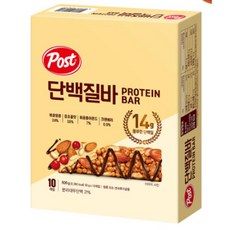 동서 베이커리 아침 식사 간식 탑티어 포스트 단백질바 에너지바 간편식 맛있는 스낵 과자 (50g X 10개입), 500g