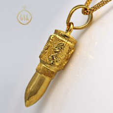 24k총알목걸이