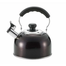 베스트코 주전자 주전자 2.4L 스테인리스제 인덕션 가능 블랙 NQ0027 델리셔스, 1개