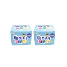 토닥 베이비 파우더 100g 2개 아기 땀띠 분통