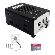 FPGA MisterFPGA 코어 Mister DE10Nano 메인 Terasic 멀티 보드 게임 2024 컨트롤 게임 플랫폼 RetroScaler Project, 5) Black noctua 64gb