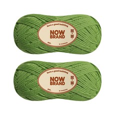 울클럽 뜨개실 나우브랜드 보온성이 탁월한 100프로 8ply 파인울 겨울실 100g 2볼, 2개, 814