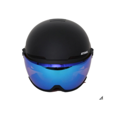  아토믹 성인용 스키 보드 고글 일체형 헬멧, 블랙 