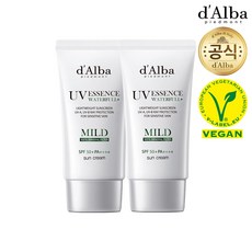 달바 워터풀 마일드 선크림 50ml+50ml [비건 무기자차 선크림]