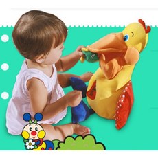 15개월 23개월 25개월 아기 장난감 케이스키즈 배고픈 펠리칸, 단일
