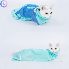 애완동물 목욕 그물망 애견애묘목욕 반려동물 애완 (W9868BB), 선택/핑크, 1개