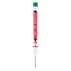 마카 20mm 헤드 마커 펜 금속 방수 욕실 목공 장식 다용도 빠른 건조 오일 1/4Pcs 세트, [03] 1Pcs-Green