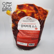 고추명가 김치찌개 소스 (2kg) 대용량 업소용 양념장, 1개, 2kg