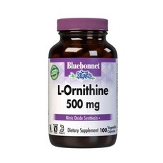 블루보넷 뉴트리션 L 오르니틴 아미노산 500mg 100 베지캡슐, 1개, 100캡슐