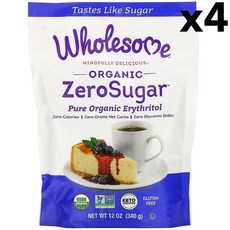 홀썸 제로 슈가 에리스리톨 340g 4팩 Wholesome ZeroSugar, 1개