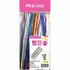 유니아트 빵끈 혼합 G005 데코 포장끈 포장용품 선물, 1개