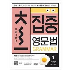 [초집중] 초등 고학년 집중 영문법 1 (기본편)