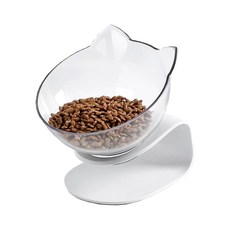 칼리펫 반려동물 사료밀폐용기 2.5L 강아지 고양이 사료보관함 2kg 계량컵 간식통 PET BOWL 식기 1구, PET BOWL_크리스탈, 1개