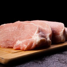 신선한 한돈 등심 500g, 돈까스용, 1개