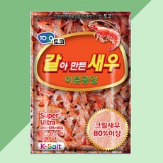 토코떡밥 갈아만든새우 어분콩알 (갈새우), 1개