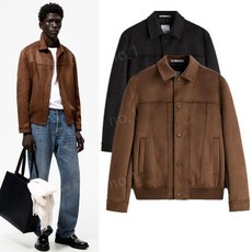 자라옴므 남성용 스웨이드 자켓 zara 2컬러