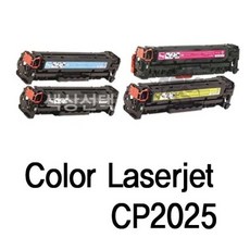 Color Laserjet CP2025 호환용 슈퍼재생토너, 색상, 검정, 1개