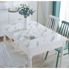 pvc대리석식탁커버