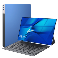 YIYAGI 2023형 Tab 멀티미디어 태블릿PC P50 신형 한글 시스템/10.1인치/WIFI 블루투스/4GB+64GB+키보드 추가 포함, 블루(키보드 포함)