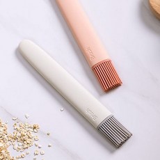 분리세척 실리콘 오일브러쉬 기름솔 베이킹 솔 에어프라이어 요리, 그레이, 1개