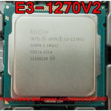 기존 인텔 제온 cpu E3-1270V2 프로세서 3.50 ghz 8 m 쿼드 코어 소켓 1155 e3 1270v2 E3-1270 v2 e3 1270 v2, 한개옵션0