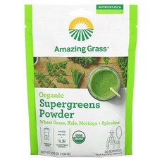 Amazing Grass 슈퍼그린 분말 150g(5.29oz), 150g, 1개입, 1개