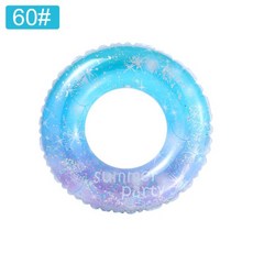 튜브 스팽글 플로팅 풀 수영 링 에어 매트리스 풍선 서클온행 라이드 워터 파티 완구, 50cm, CN