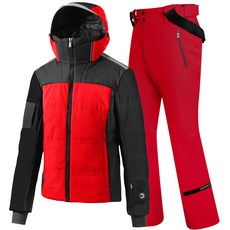 닷아웃 스키복 PHANTOM JKT+TRIP PT_RED_BK20