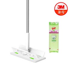 [3M] 표준형 올터치 더블액션 막대걸레 + 베이직 정전기 50매, 상세 설명 참조