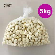 꼭지제거 국산마늘 5kg, 1개