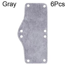 야외 안전 헬멧 안감 패드 부드러운 하드 햇 땀 밴드 작업장 스냅온 여름 액세서리 6 개, 2) Gray