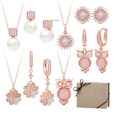 14k금목걸이귀걸이세트