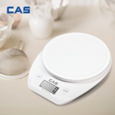 카스 가정용 디지털 주방저울 K16 최대1kg, K16 [화이트]