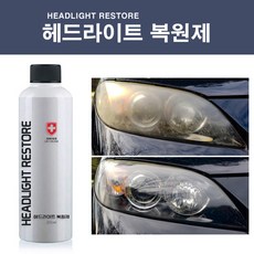 스위스 헤드라이트 자동차 전조등 라이트복원 광택제, 1개, 200ml