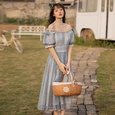 아내의맛 봄프릴 소매 레이스 원피스 F12