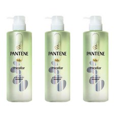 팬틴 미셀라 퓨어 모이스트 샴푸, 500ml, 3개