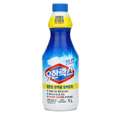 세탁 흰옷 표백용 1L 얼룩 제거 와이셔츠 황변방지 RHF+C_:4E99DE 흰옷표백 표백제 와이셔츠얼룩제거 와이셔츠표백 세탁 흰옷 표, ■옵, []■션■선택■구매