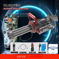 개틀링 자동물총, 레드헤이커틀린 + 강화 백팩