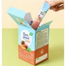 Wisely 퓨어스플래쉬 피치망고그린티, 20개, 3.5g